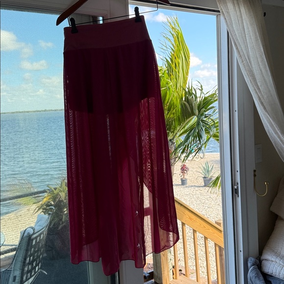 Halara women’s activewear, shorts and skirt flowing, XS, pinkish - Picture 4 of 6